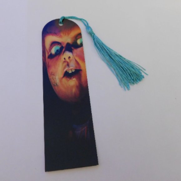 (2for20$ bundle) signet , bookmark for book , en metal , chucky , horror movie - Picture 2 of 2